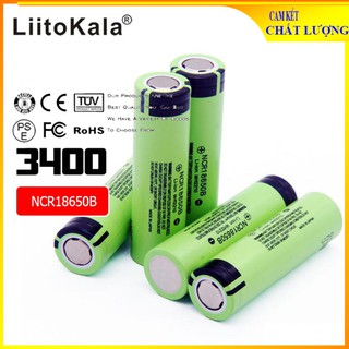 Pin 18550 - NCR18650B 34B 3400mah - 3.7v - Lithium Pin Li-on Cell Flat Top có thể sạc lại cho Panasonic