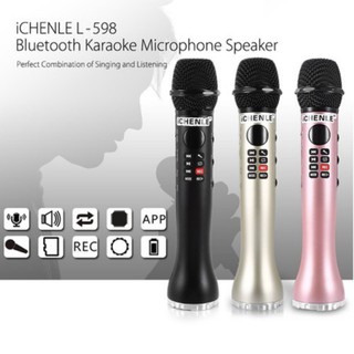 [Mã ELHACE giảm 4% đơn 300K] Mic hát bluetooth L598 chính hãng chuẩn loại 1 {Bán Phá Giá}