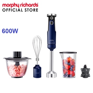 [GIÁ SỐC - HÀNG CHÍNH HÃNG] Máy xay sinh tố cầm tay 4 trong 1, kiêm bóc tỏi. Thương hiệu Morphy Richards MR6006