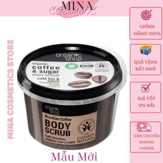 Cam Kết Hàng Auth] Tẩy Da Chết/Dưỡng Trắng Da Body Organic Shop Xuất Xứ Nước Nga