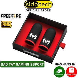 Bao tay chơi game FF siêu nhạy SIDOTECH Memo GT1 sợi carbon cảm ứng mượt cho game PUBG ROS Tốc Chiến Liên Quân mobile