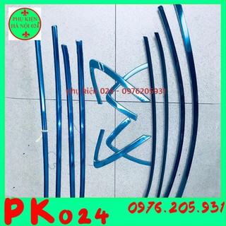 [MAZDA 2 2015-2019] Bộ Nẹp Viền Cong Kính, Chân Kính Inox Dành Cho Xe Ô Tô MAZDA 2 2015-2019