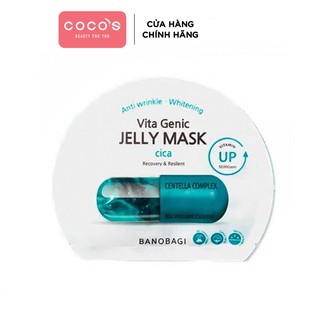 [Mã COSCOCOT4 -8% đơn 250K] Mặt Nạ Dưỡng Da Banobagi Vita Jelly Mask Cica 2020 30ml - [BANOBAGI XANH THẨM]