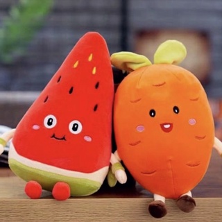 Gấu Bông Dưa Hấu Mini Gấu Bông Gối Ôm Mềm Mịn Hàng Co Dãn 4 Chiều Cao Cấp Babi Mama G16
