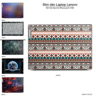 Skin dán Laptop Lenovo in hình South Western - stic253 (inbox mã máy cho Shop)