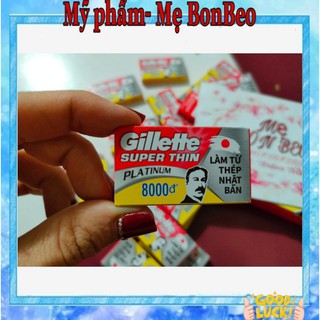 [Mẫu mới) Lưỡi lam Gillette® hộp 5 lưỡi/ Siêu mỏng - Siêu bền