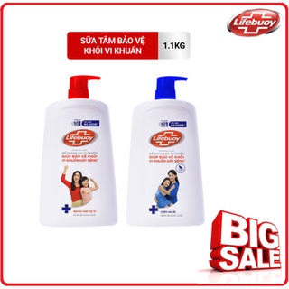 Sữa Tắm LIFEBUOY Diệt Khuẩn Chai 1,1kg