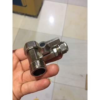 Khoá chia nước đầu nguồn ren 21 dây 10 li