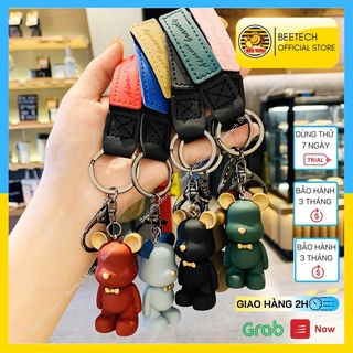 Móc Khóa Beard rick , móc chìa khóa hình gấu bạo lực siêu đẹp - Beetech