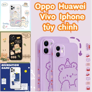 Ốp lưng iphone Ốp lưng iphone vuông cạnh hình Iphone6 tùy chỉnh Oppo Dinuo case