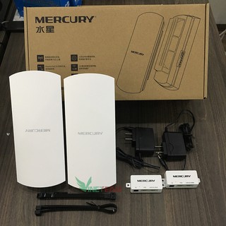 Mercury MWB201 - Bộ thu phát Wifi không dây cho camera IP, thang máy,Bộ phát wifi ngoài trời đến 1KM