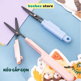 Kéo Gấp Gọn Có Khoá An Toàn Siêu Tiện Lợi Nhiều Màu 77761