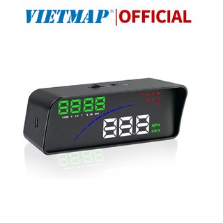Màn Hình HUD Hiển Thị Thông Tin Trên Kính Lái Ô Tô VIETMAP HUD V9 - Phụ Kiện Ô tô