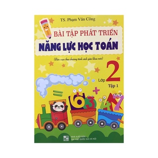 Sách - Bài tập phát triển năng lực học toán lớp 2 tập 1