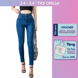 Quần Jean Skinny Nữ Lưng Cao Tôn Dáng Form Ôm TiQi Jeans G1-507