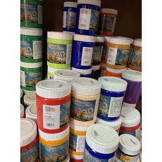 Combo 11 lọ mầu acrylic 3D 500ml