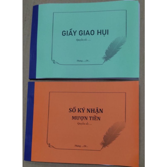 Giấy giao hụi