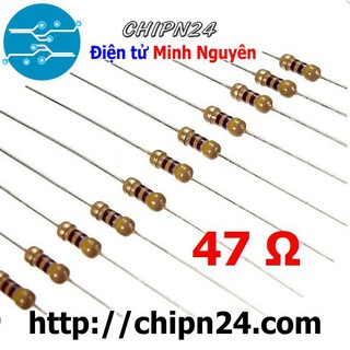 [50 CON] Điện Trở 47R 1/4W 5%