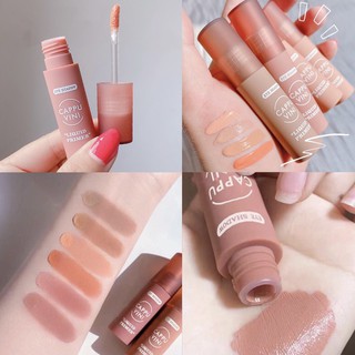 Phấn mắt má dạng lỏng CAPPUVINI Velvet Misty Gauze Liquid Eyeshadow tự nhiên xinh xắn CAPU06