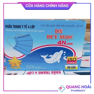 Khẩu trang Kháng Khuẩn Duy Ngọc ( hộp 50 chiếc )