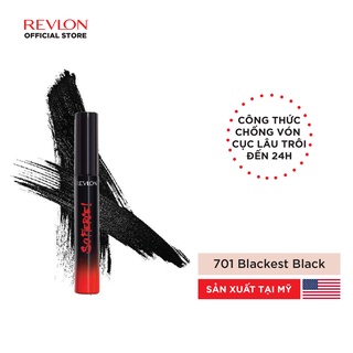 (HSD dưới 12 tháng) Mascara Cho Mi Dày Và Dài Cực Đại Revlon So Fierce Mascara NWP - 701 Blackest Black / Noir Intense