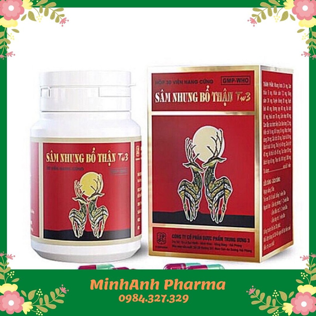 Sâm nhung bổ thận TW3