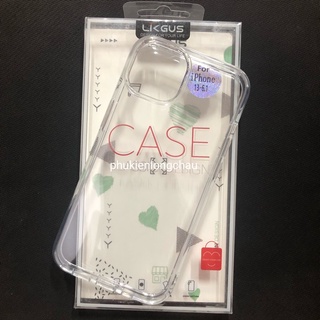 Ốp Lưng iPhone 13 Viền Dẻo Chống Sốc Lưng Kính Không Ố Vàng Likgus