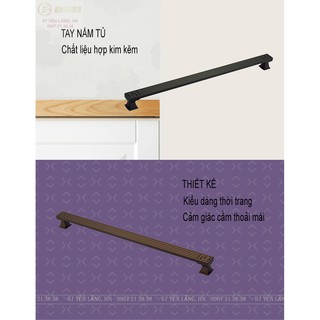 Tay nắm âm, Tay âm tủ nội thất tủ bếp, tủ áo, ngăn kéo phong cách hiện đại, tân cổ điển K6205