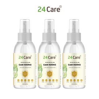 combo 3 xịt cam hương 24Care 50ml/chai