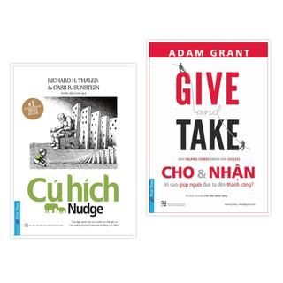 Sách Combo Cú hích 49446 + Cho và nhận 54228 FirstNews