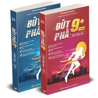 Combo 2 cuốn sách Bứt phá 9+ môn Toán, Anh lớp 11