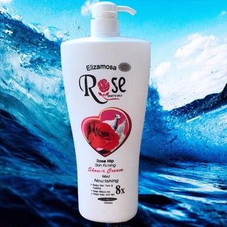 Sữa Tắm Rose Elizamosa 1200ml Trắng Và Mềm Mịn Da  Hương Nưocs Hoa Lưa Siêu Lâu