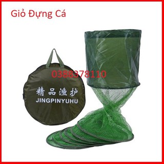 Giỏ Đựng Cá, Rọng Bỏ Cá Kèm Túi Đựng