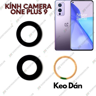 Kính camera oneplus 9 kèm keo dán