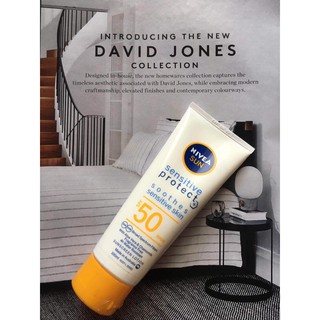 Kem chống nắng dành cho da nhạy cảm Nivea Sun soothes sensitive skin SPF 50