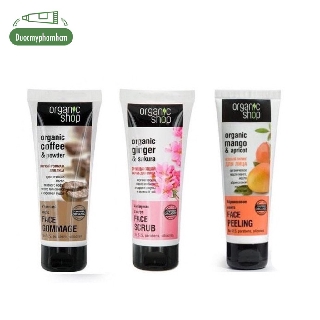 Tẩy tế bào chết Organic Shop ( dạng tuýp )