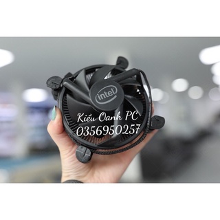 Quạt CPU, Fan CPU Intel Gen10, 11 Stock lõi đồng kèm sẵn keo tản nhiệt zin
