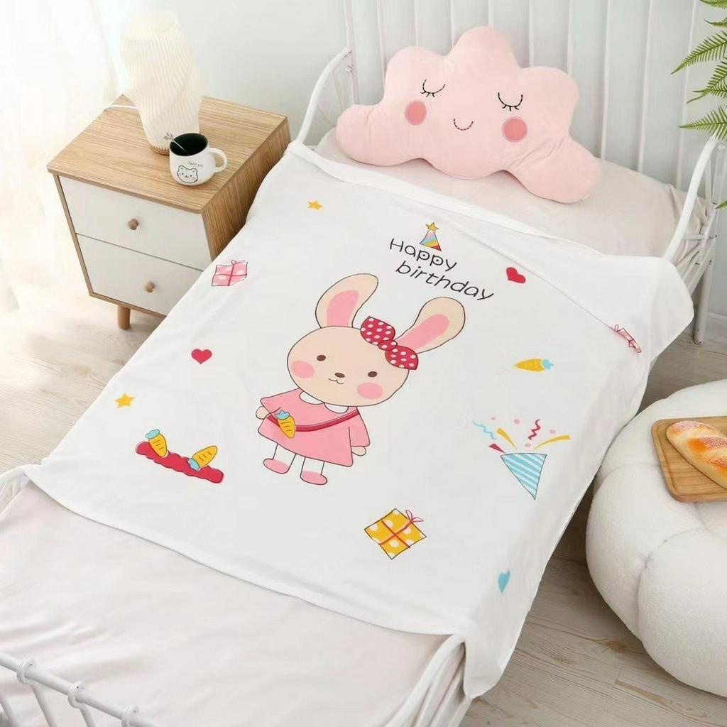 Chăn lụa siêu mềm mịn cho bé