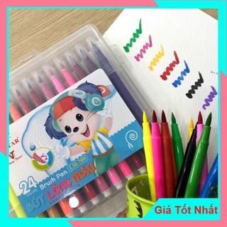 Bút Dạ màu dài đầu nhọn G-star 709 - 12 Màu/ 18 Màu/ 24 Màu