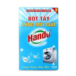 Bột Tẩy Lồng Máy Giặt Hando Hộp 2 Gói X 100g