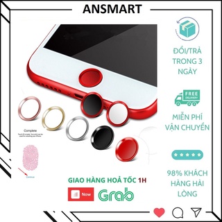 Nút Home iPhone hỗ trợ vân tay ( Touch ID Button ) ĐEN TRẮNG Dán nút home iphone