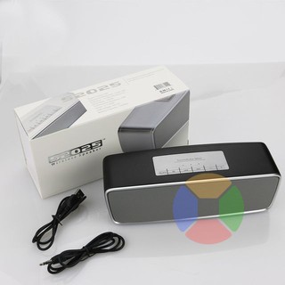 Loa Bluetooth Nghe Nhạc S2025 Vỏ Kim Loại Bass Hay Kết Nối Usb Thẻ Nhớ Có Cổng 3.5