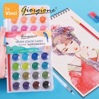 [Mã LIFE20KALL giảm 10% đơn 50K] [ DaVinci ] Màu nước Giorgione 12/16/24/28/36/48 màu
