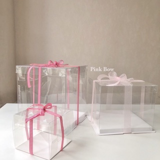 Hộp bánh kem trong suốt/Mica 5 SIZE 13cm-21cm-26cm