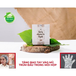[HCM] [Shopee trợ giá] Bột lá nhuộm tóc Ogatic - Màu Nâu Đen