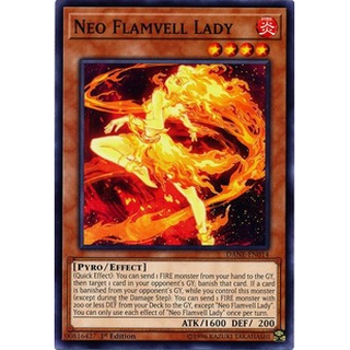 Thẻ bài Yugioh - TCG - Neo Flamvell Lady / DANE-EN014'