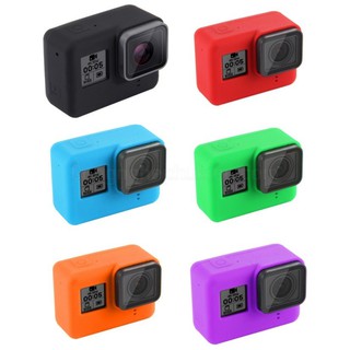 Vỏ Silicon Kèm Nắp Che Cho Máy Gopro Hero 5/6/7