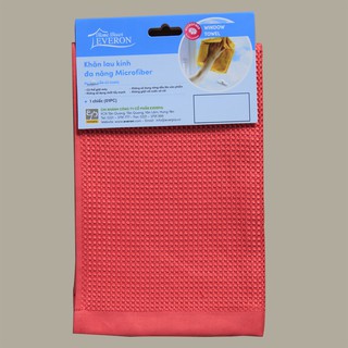 Bộ 03 Khăn lau kính Everon đa năng S1 40.6x40.6cm
