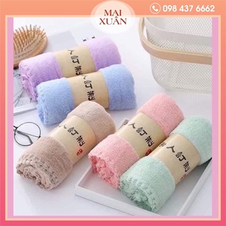 Khăn Mặt Hàn Quốc Siêu Mềm Thấm Hút - Kích Thước 50x30cm (khăn T5 TRƠN)
