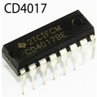 IC10 IC ĐẾM CD4017BE (DIP)